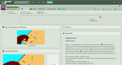 Desktop Screenshot of mistyhorizon.deviantart.com