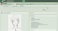 Desktop Screenshot of cielmort.deviantart.com