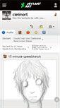 Mobile Screenshot of cielmort.deviantart.com