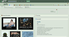 Desktop Screenshot of ivantih.deviantart.com