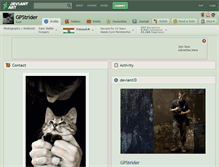 Tablet Screenshot of gpstrider.deviantart.com