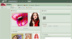 Desktop Screenshot of dslips.deviantart.com