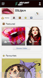 Mobile Screenshot of dslips.deviantart.com