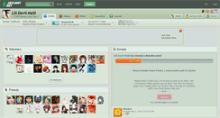 Desktop Screenshot of lill-devil-melii.deviantart.com