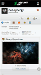 Mobile Screenshot of neo-synergy.deviantart.com