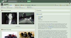 Desktop Screenshot of nocaed.deviantart.com