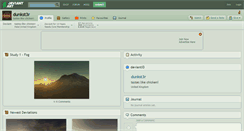 Desktop Screenshot of dunkst3r.deviantart.com