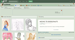 Desktop Screenshot of mylittledei.deviantart.com