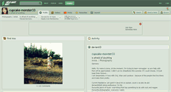 Desktop Screenshot of cupcake-monster33.deviantart.com