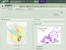 Tablet Screenshot of mindshock.deviantart.com