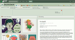 Desktop Screenshot of early-bird-special.deviantart.com