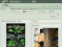 Tablet Screenshot of jlryan.deviantart.com