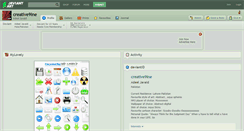 Desktop Screenshot of creative9ine.deviantart.com