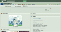 Desktop Screenshot of carbondragon1093.deviantart.com