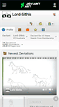 Mobile Screenshot of lord-sithis.deviantart.com