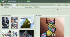 Desktop Screenshot of goldflareon.deviantart.com