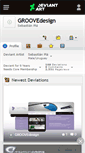 Mobile Screenshot of groovedesign.deviantart.com