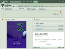 Tablet Screenshot of berthjan.deviantart.com