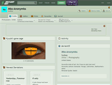 Tablet Screenshot of miss-anonymiss.deviantart.com