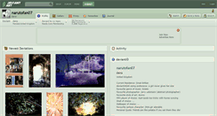 Desktop Screenshot of narutofan07.deviantart.com