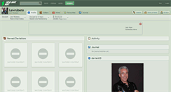 Desktop Screenshot of lewrubens.deviantart.com
