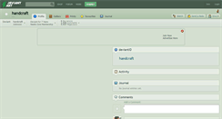 Desktop Screenshot of handcraft.deviantart.com