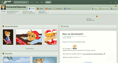 Desktop Screenshot of enchantedchipmunks.deviantart.com