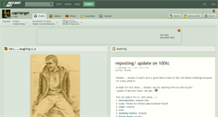 Desktop Screenshot of capriangel.deviantart.com