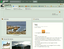 Tablet Screenshot of liisu9719.deviantart.com