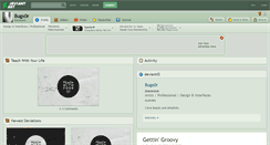 Desktop Screenshot of bugx0r.deviantart.com