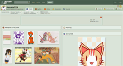 Desktop Screenshot of maruma924.deviantart.com