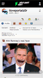 Mobile Screenshot of iloveportalz0r.deviantart.com