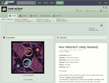 Tablet Screenshot of lunar-eclipse.deviantart.com