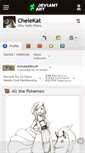 Mobile Screenshot of chelekat.deviantart.com