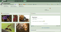 Desktop Screenshot of nonparticipant.deviantart.com