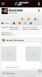 Mobile Screenshot of blood-debt.deviantart.com