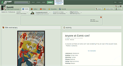 Desktop Screenshot of domnx.deviantart.com
