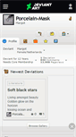 Mobile Screenshot of porcelain-mask.deviantart.com