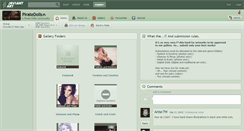 Desktop Screenshot of piratedolls.deviantart.com
