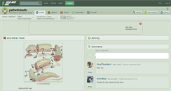 Desktop Screenshot of pathetictastic.deviantart.com
