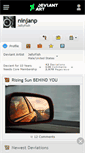 Mobile Screenshot of ninjanp.deviantart.com