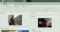 Desktop Screenshot of eciralc.deviantart.com