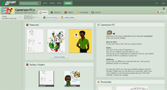 Desktop Screenshot of cameroon-fc.deviantart.com