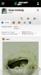 Mobile Screenshot of blue-melody.deviantart.com