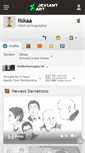 Mobile Screenshot of iiskaa.deviantart.com