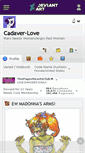 Mobile Screenshot of cadaver-love.deviantart.com