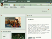 Tablet Screenshot of kzzaan.deviantart.com