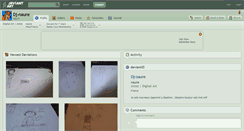 Desktop Screenshot of dj-naure.deviantart.com