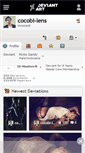 Mobile Screenshot of cocobi-lens.deviantart.com