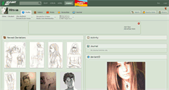 Desktop Screenshot of hiro-sa.deviantart.com